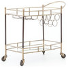 Tessa Bar Cart-Antique Brass