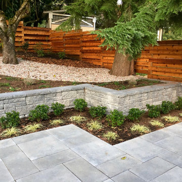 Closer view of the lowest point of the slope