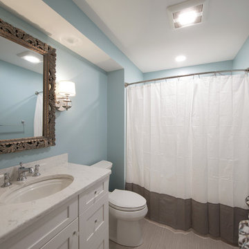2019 Traditional Basement Entertainment Remodel
