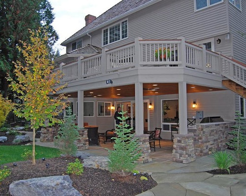 Under Deck Patio | Houzz