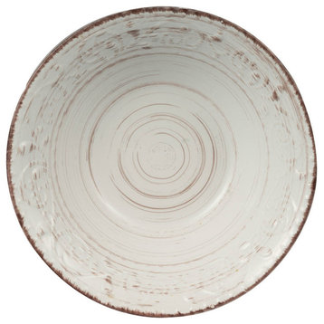 Rustic Flare Decorative Bowl, Cream