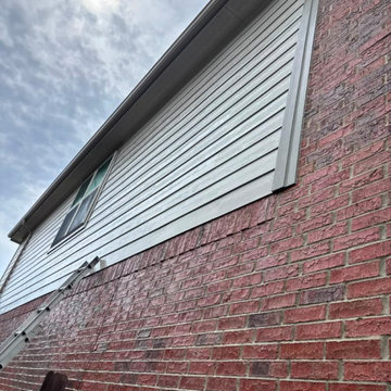 Exterior Pressure wash after
