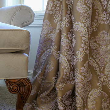 Valance curtains with swags and tails by celuce.com