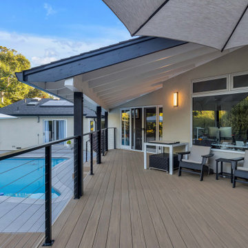 Backyard and Pool remodel in Saratoga, CA