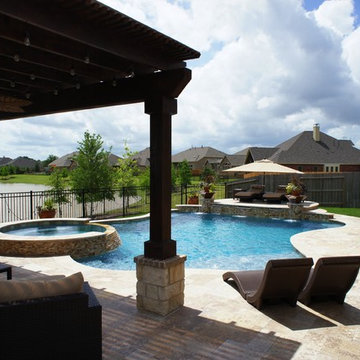 Travertine Beauty in Katy