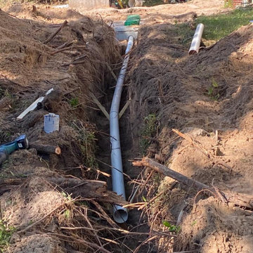 Septic tank installation
