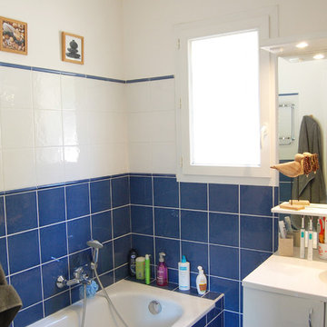 Home staging salle de bains Mouans sartoux AVANT