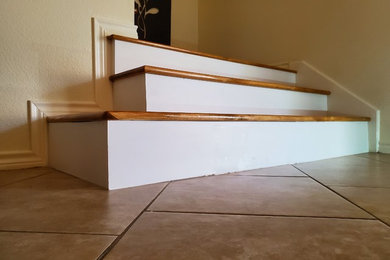 Country staircase photo in Austin