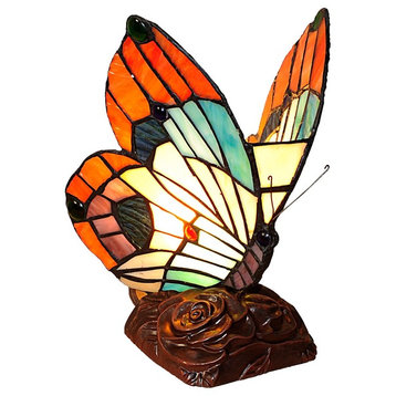 "Kacy 2" 1-Light Butterfly Accent Table Lamp
