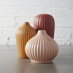 3-piece amici vase set | CB2 - Baby And Kids