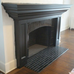 fireplace mantel - Living Room Furniture