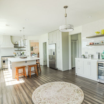 Spacious Luxury U-Shaped Kitchen