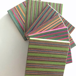 Recycled Skateboard Coasters - Products