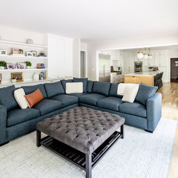 Sharon Custom Colonial Family Room