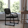 Black Fabric Side Chair