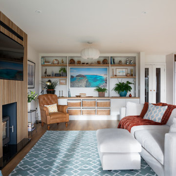 Contemporary Open Plan Living room/Diner