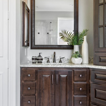 A 90’s Master Bath gets a Spa-Inspired Remodel