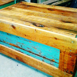 Ausden Inc - Teal Coffee Table Collection - Coffee Tables