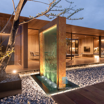 Custom Waterfalls Waterwalls Fountains Reflecting Pools Bubblers Water Features