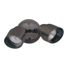 Designers Fountain Quartz Halogen Security Light, Distressed Bronze