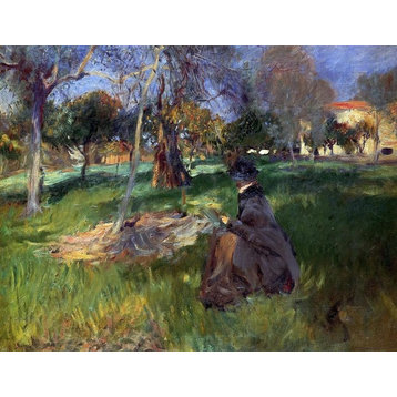 John Singer Sargent In the Orchard Wall Decal