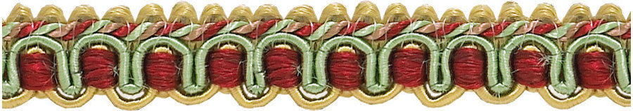 DÉCOPRO 1/2 (1cm) Imperial Collection Gimp Braid Trim # 0050IG, Ivory Beige Gold #2523 (Yellow Gold, White Ivory, Light Beige) 9 Yard Value Pack (27 ft/8m