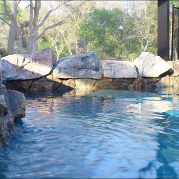 Custom Real Rock Swimming Pools