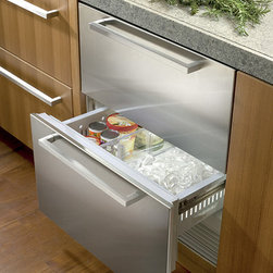 Sub-Zero 30" Freezer Drawers Stainless Steel | ID-30FI - Products