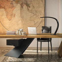 Nasdaq Office Desk by Cattelan Italia - $6,548.00 - Desks And Hutches