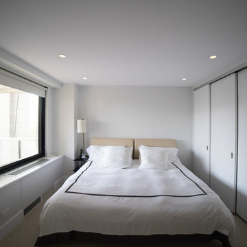 Encapsulation of popcorn ceiling and lighting upgrade in Roosevelt Island, NY