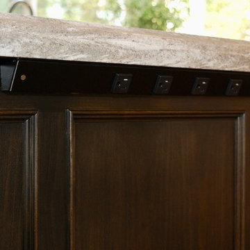 Hidden island power strip