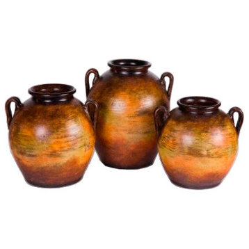 Newport Ceramic Jars, Set of 3