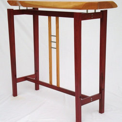 Purple Heart and Cherry Table - Furniture