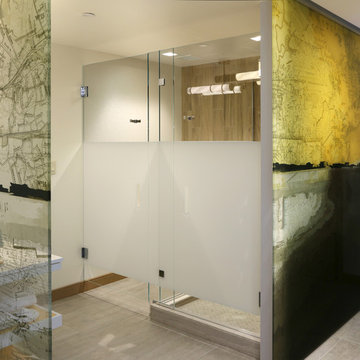 Examples of Installed Patterned Glass