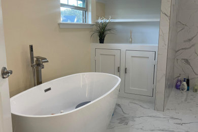 Inspiration for a bathroom remodel in Raleigh