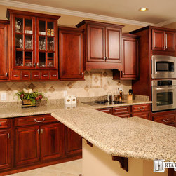 Walnut Merlot - Kitchen Cabinetry