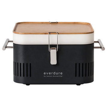 CUBE™ Charcoal Portable Barbeque, Graphite