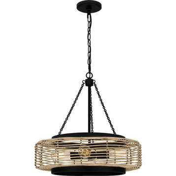 4 Light Pendant In Transitional Style-20.25 Inches Tall and 20 Inches