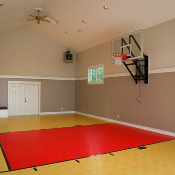 Custom Basketball Garage