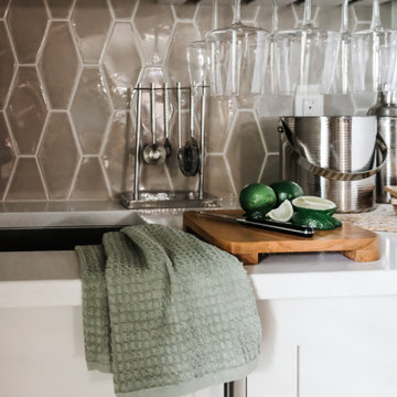 Built-In Wet Bar + Storage