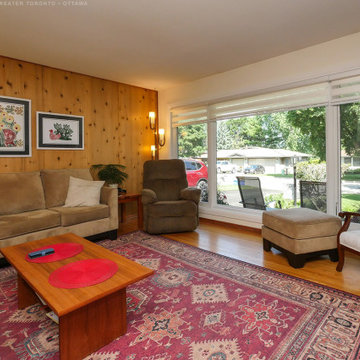 New Window Combination in Pleasant Living Room - Renewal by Andersen Greater Tor