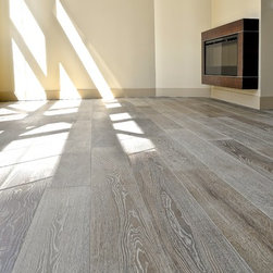 Executive style in Downtown Calgary - Hardwood Flooring