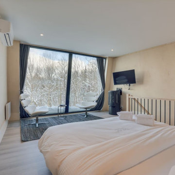 Sky Pod Bedroom by Lofty Pods #prefabhomes