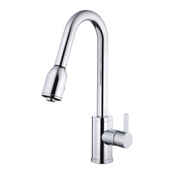 Danze Amalfi&trade; Single Handle Pull-Down Kitchen Faucet - Kitchen Faucets