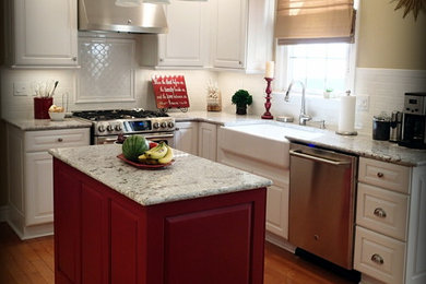 Inspiration for an eclectic kitchen remodel in Other