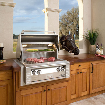 Covered Outdoor Kitchen