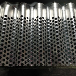 Perforated Corrugated Panels by Steelogic - Outdoor Products