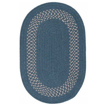 Colonial Mills Rug Grano Blue Oval