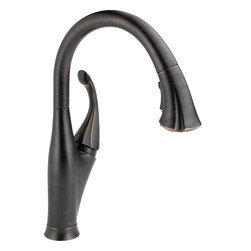 Delta Addison&reg; Single Handle Water Efficient Pull-Down Kitchen Faucet - Kitchen Faucets