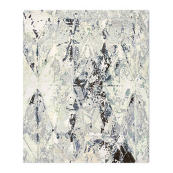 Knots Rugs Mirror Yellow Grey - Novelty Rugs